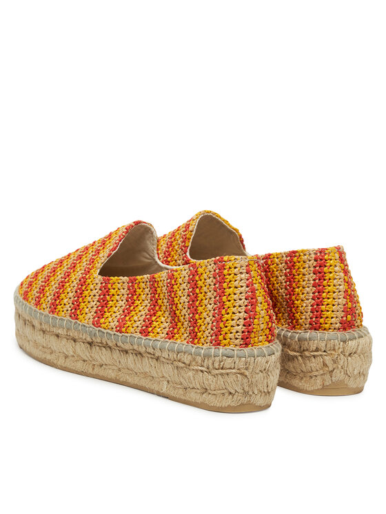 Manebi Manebi Espadrile H 2.6 D0 Oranžna