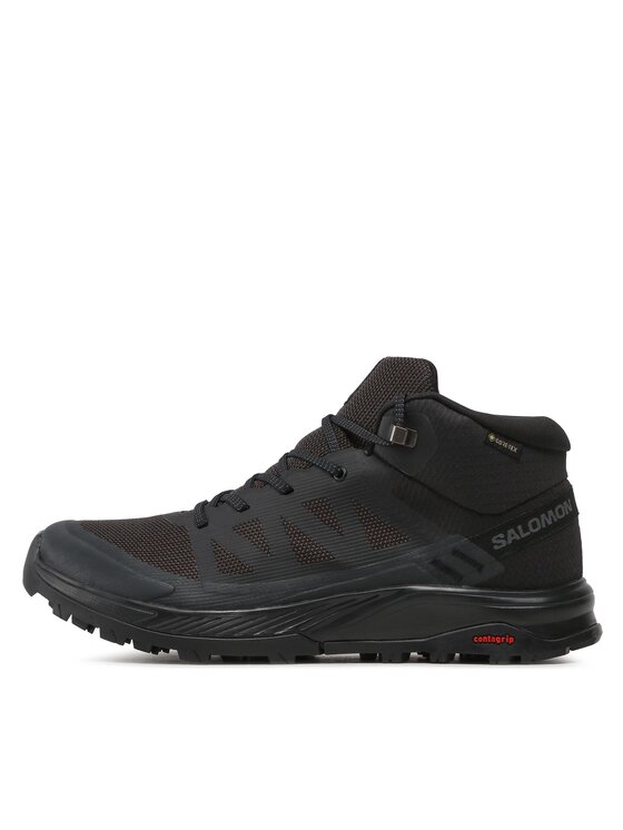 Salomon Salomon Trekking čevlji Outrise Mid Gtx L47143500 Črna