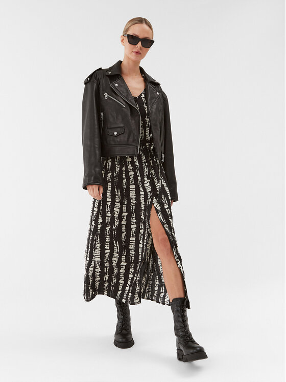 Vero Moda Vero Moda Haljina za svaki dan Cevi 10294132 Crna Regular Fit