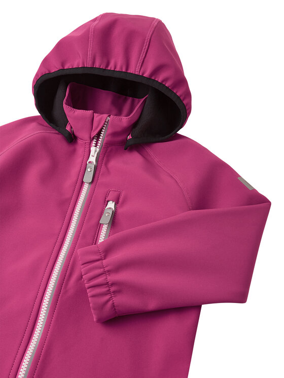 Reima Reima Kurtka softshell Vantti 5100009C Różowy Regular Fit