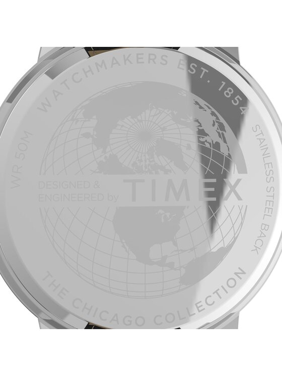 Timex Timex Ceas Chicago TW2V29200 Negru