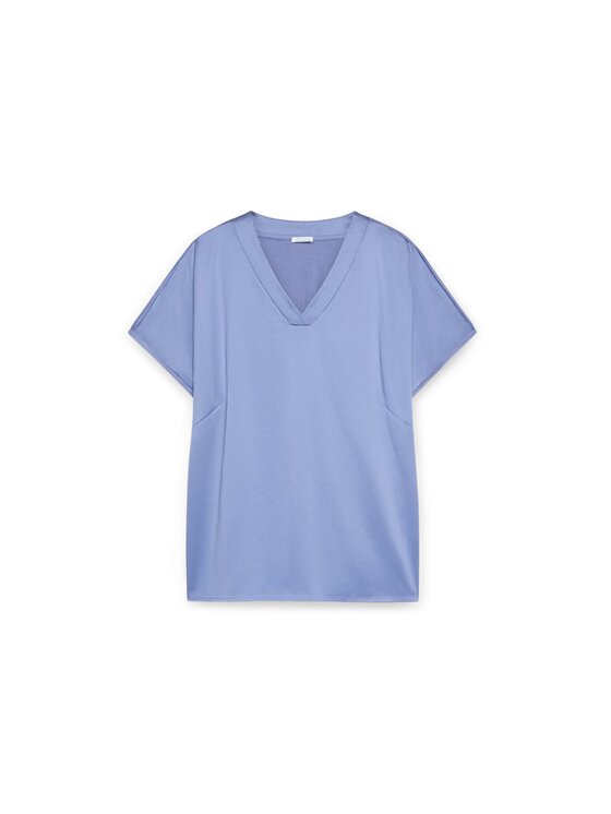 Fiorella Rubino Fiorella Rubino T-shirt G0D4L009277N004 Blu Boxy Fit