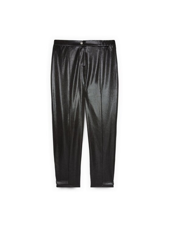 Fiorella Rubino Fiorella Rubino Pantaloni di tessuto P703L002326N0Z3 Nero Regular Fit