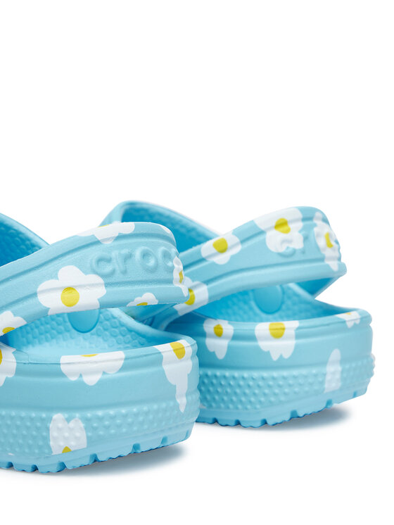 Crocs Crocs Klapki Classic Daisy Clog T 211264 Niebieski