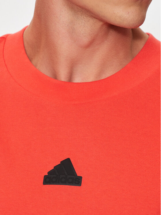 adidas adidas T-shirt Brand Love IW3540 Narančasta Loose Fit