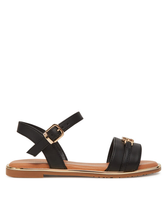 Tommy Hilfiger Sandále T3A2-33778-0326 M Čierna