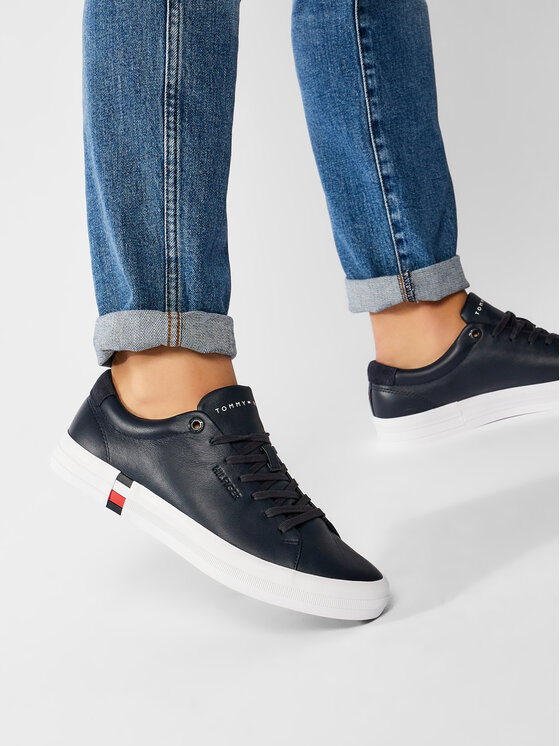 Tommy Jeans Sportcipő Premium Corporate Vulc Sneaker FM0FM03621 Sötétkék •  Modivo.hu