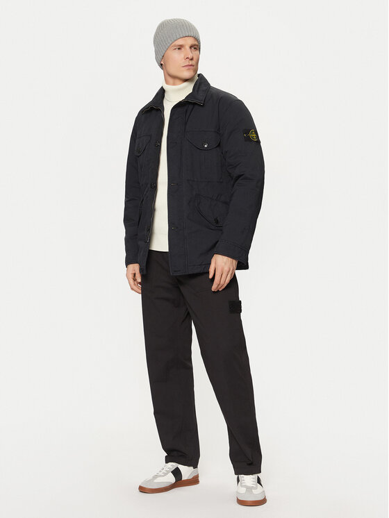 Stone Island Stone Island Μπουφάν μεταβατικό 811541749 Σκούρο μπλε Regular Fit