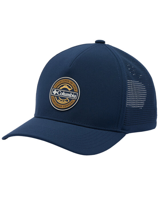 Czapka z daszkiem Columbia, Grantowe, Columbia Mountaincap 3D Stretch Snap Back Hat