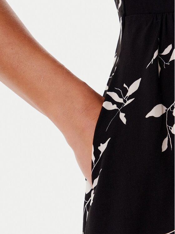 Tatuum Tatuum Rochie de zi Naela 1 T2504.212 Negru Regular Fit