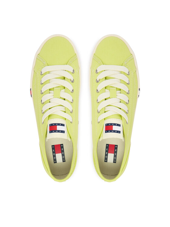 Tommy Jeans Tommy Jeans Sneakers aus Stoff Archive Y2K EN0EN02956 Grün