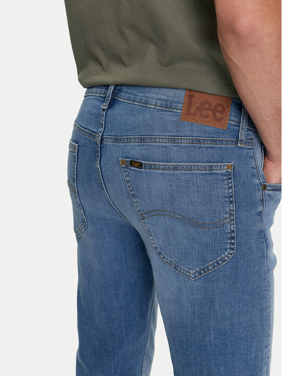 Lee Lee Jeans hlače Daren 112355809 Modra Straight Fit
