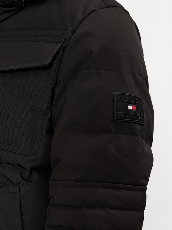 Tommy Hilfiger Tommy Hilfiger Зимно яке Rockie MW0MW32790 Черен Regular Fit