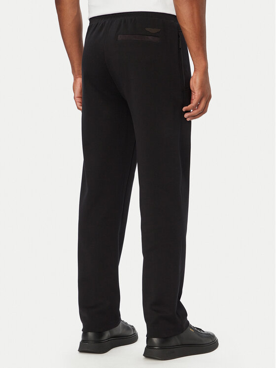 BOSS BOSS Pantaloni din material BOSS x ASTON MARTIN C-Levete 180 50565031 Negru Regular Fit