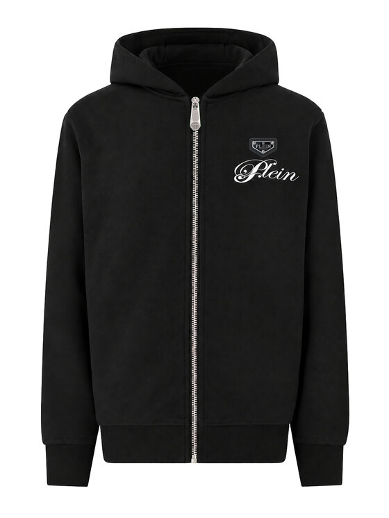PHILIPP PLEIN PHILIPP PLEIN Bluza 31705 Czarny Athletic Fit