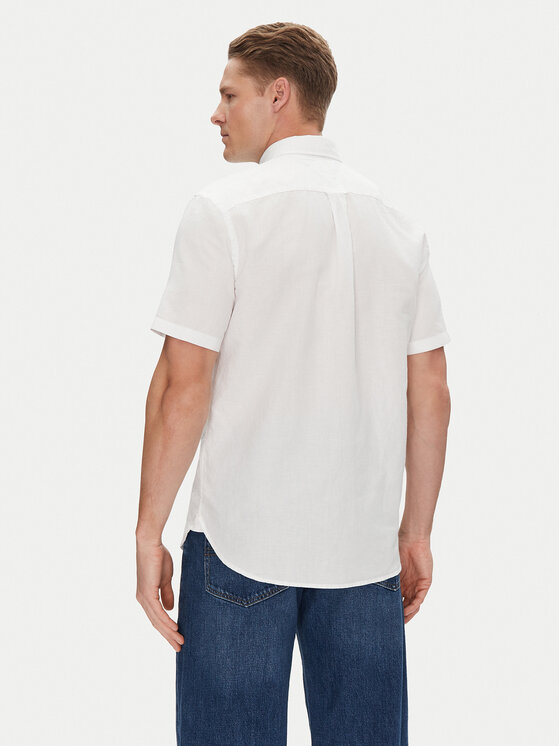 Tommy Hilfiger Tommy Hilfiger Сорочка MW0MW40703 Білий Regular Fit