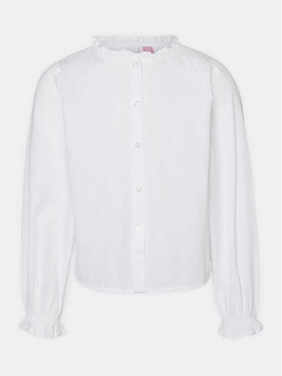Vero Moda Girl Košeľa Joa 10299028 Biela Relaxed Fit