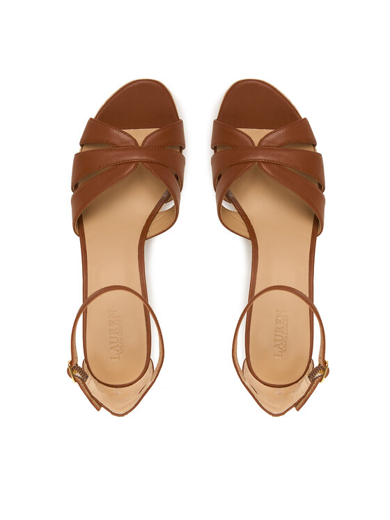 LAUREN RALPH LAUREN LAUREN RALPH LAUREN Espadryle Nellie 802P04433002 Brązowy