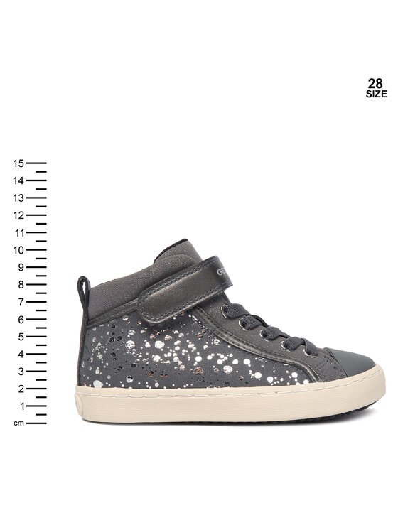 Geox Geox Snīkeri J Kalispera J744GI 0DHAJ C9017 S Pelēks