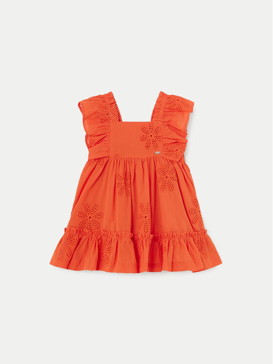 Mayoral Mayoral Vasarinė suknelė 1913 Oranžinė Regular Fit