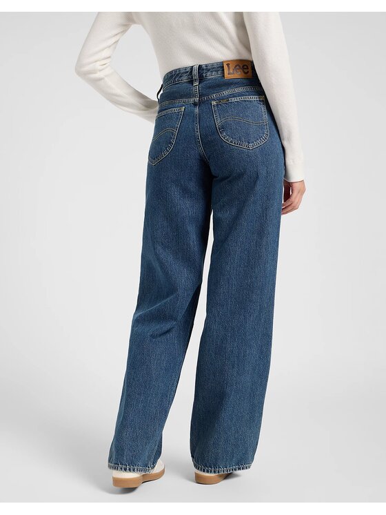 Lee Lee Jeansy RIDER Niebieski Regular Fit