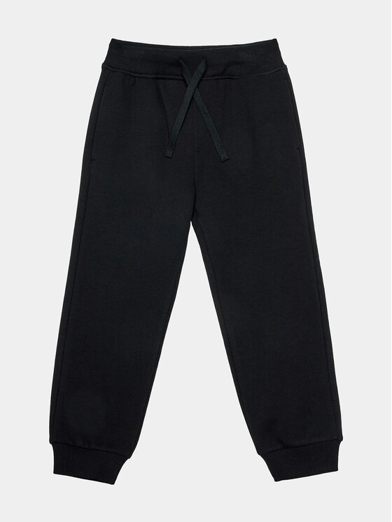 United Colors Of Benetton Pantaloni trening 3V0KCF044 Negru Regular Fit