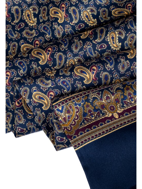 ALLORA BE UNIQUE ALLORA BE UNIQUE Scialle 100% silk Blu scuro