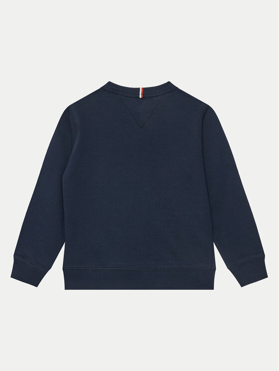 Tommy Hilfiger Tommy Hilfiger Bluza KB0KB09569 D Granatowy Regular Fit