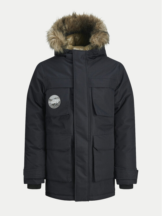 Jack&Jones Junior Parka Star 12258941 Tumši zils Regular Fit