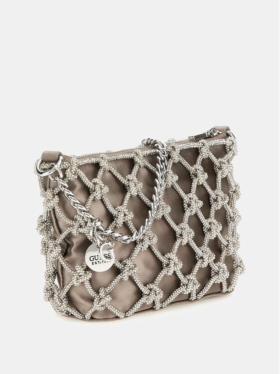 Guess Guess Torebka 168241 Srebrny