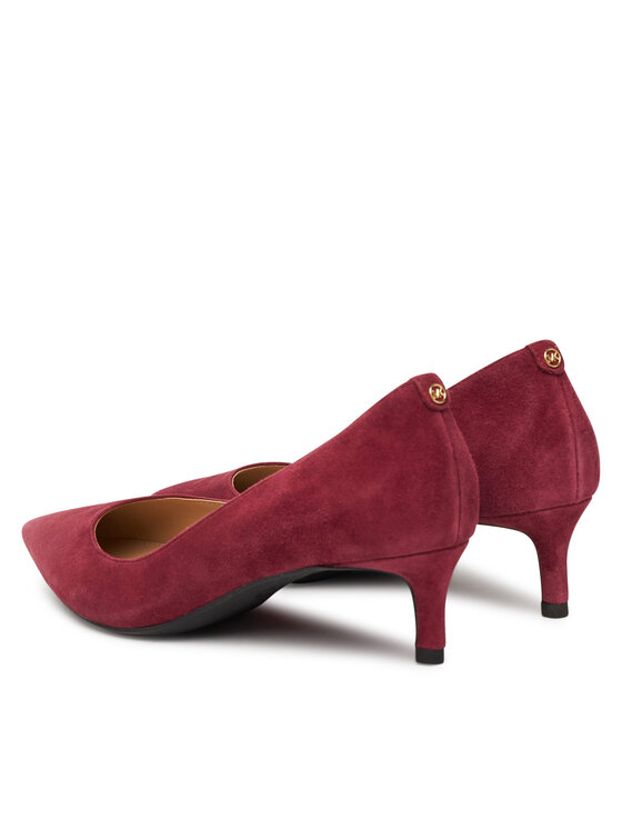 MICHAEL Michael Kors MICHAEL Michael Kors Pantofi cu toc subțire Alina 40R3ALMP1S Vișiniu