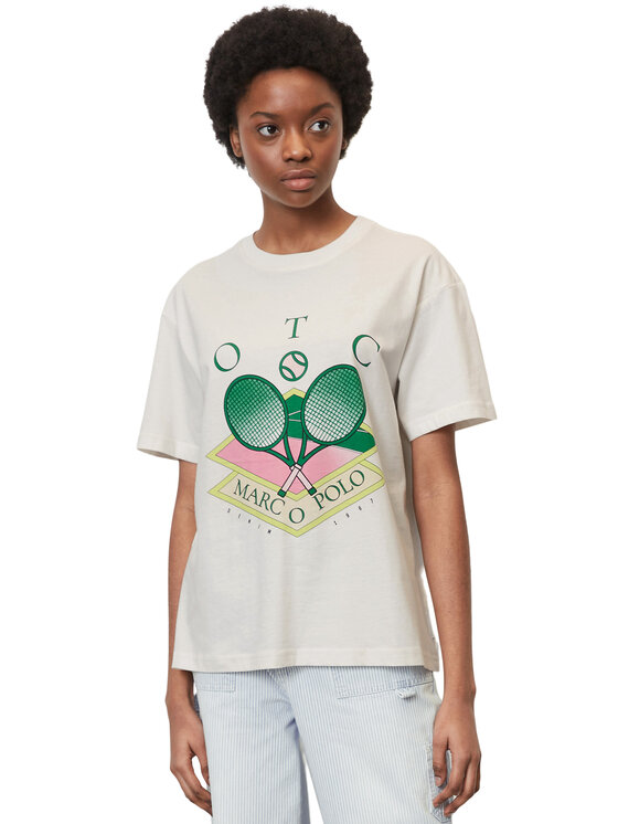 Marc O'Polo Denim Marc O'Polo Denim T-shirt 343 2441 51201 Bianco Loose Fit