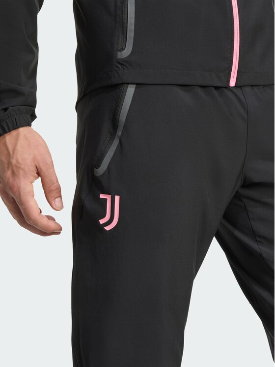 adidas adidas Spodnie dresowe Performance Juventus Tiro 25 Czarny Regular Fit