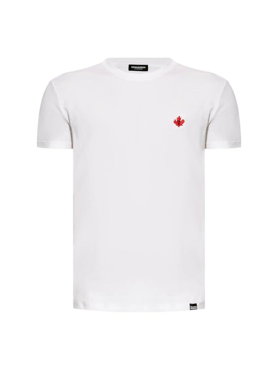Dsquared2 Underwear Dsquared2 Underwear T-shirt T shirt - Dsquared - horror jacquard Bianco Regular Fit