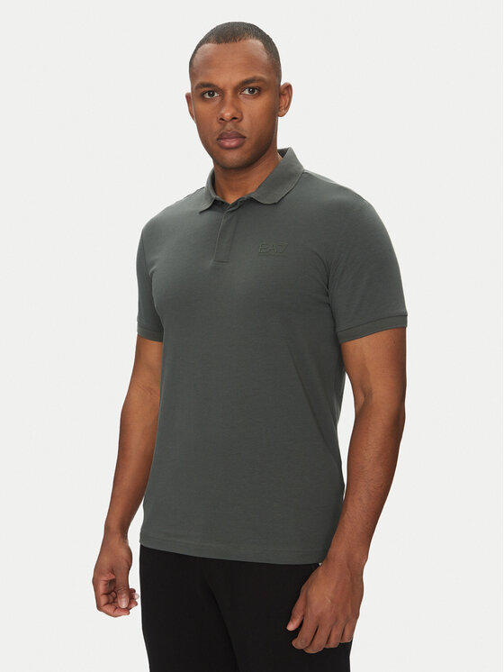 EA7 Emporio Armani EA7 Emporio Armani Polokošile 7M000228 AF10373 U8109 Šedá Regular Fit