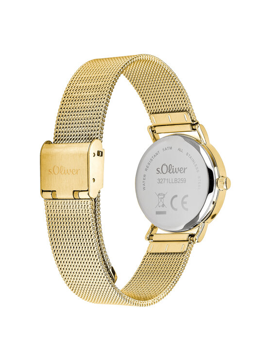 s.Oliver s.Oliver Zegarek 11336 Złoty