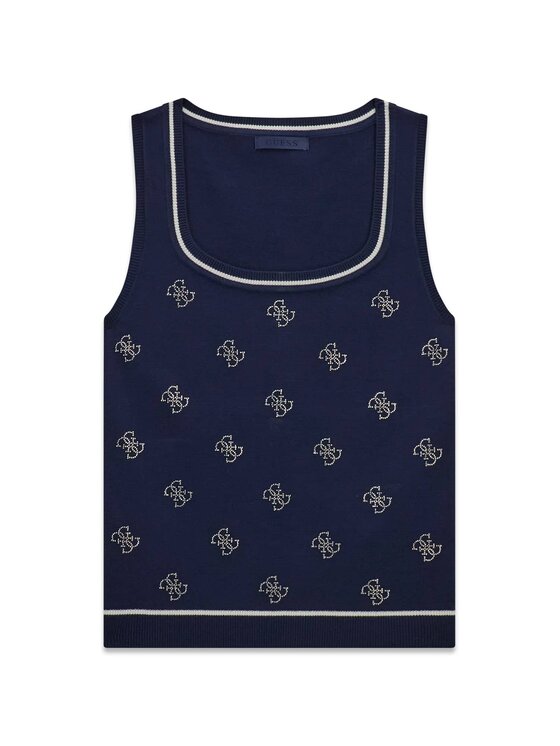Guess Guess Svetr 181276 Modrá Classic Fit