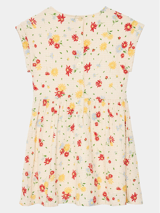 United Colors Of Benetton United Colors Of Benetton Sukienka codzienna 4RFGCV02A Beżowy Regular Fit