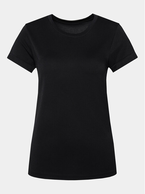 Athlecia Tricou Julee W Loose Fit S/S Seamless Tee EA203447 Negru Regular Fit