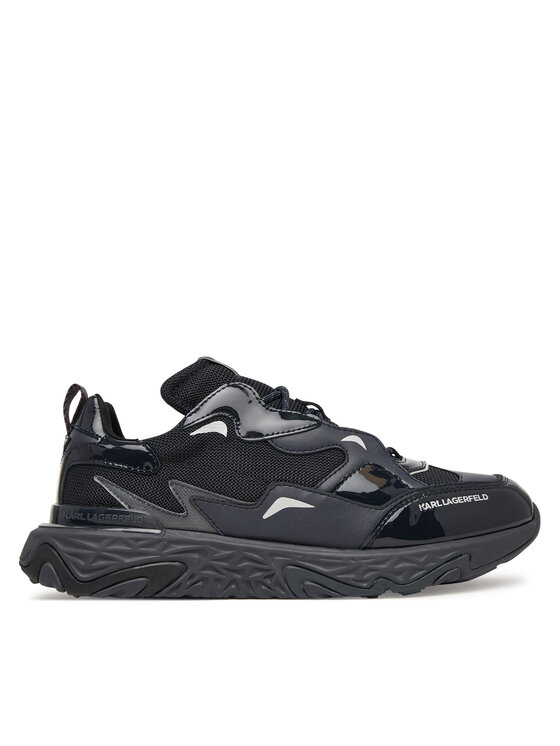 KARL LAGERFELD KARL LAGERFELD Sneakersy Blaze KL52424 Tmavomodrá