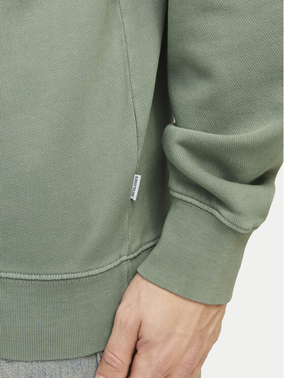 Jack&Jones Jack&Jones Bluza Charge 12268273 Zielony Loose Fit