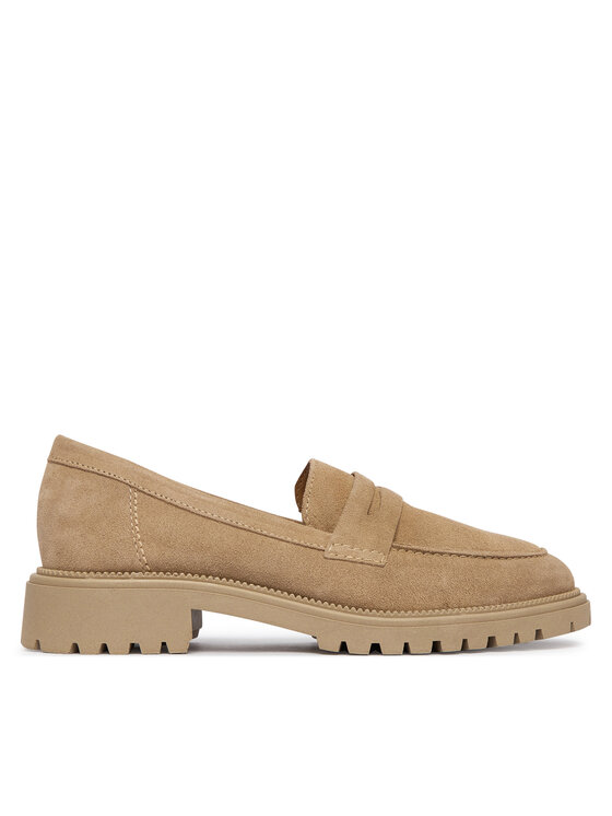 Tamaris Tamaris Chunky loafers 1-24300-45 Beige