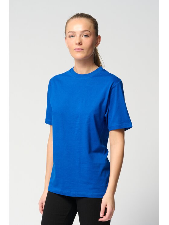 TeeShoppen TeeShoppen T-Shirt 'Oversized Collection' Niebieski Oversize