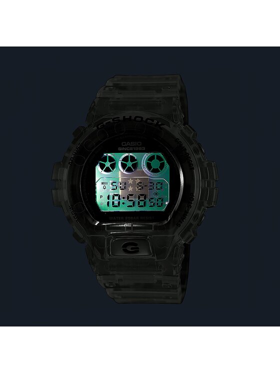 G-Shock G-Shock Pulkstenis 40th Anniversary Clear Remix DW-6940RX-7ER Bezkrāsaina