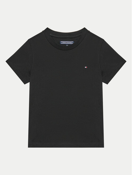Tommy Hilfiger Tommy Hilfiger Póló KB0KB04140 Fekete Regular Fit