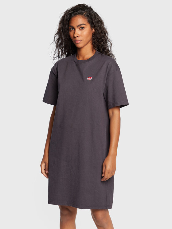 Deus Ex Machina Pletena obleka True Romance DLF219062 Siva Oversize