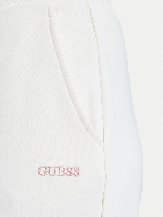 Guess Guess Спортивні штани V6BB18 K6353 Кремовий Regular Fit