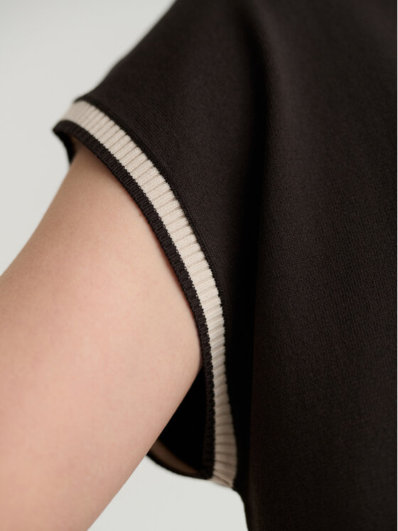 TATUUM TATUUM Bluzka EZI Brązowy Classic Fit