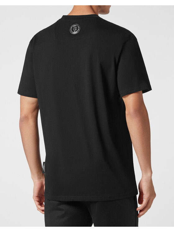 Plein Sport Plein Sport Tričko 3543 Čierna Regular Fit