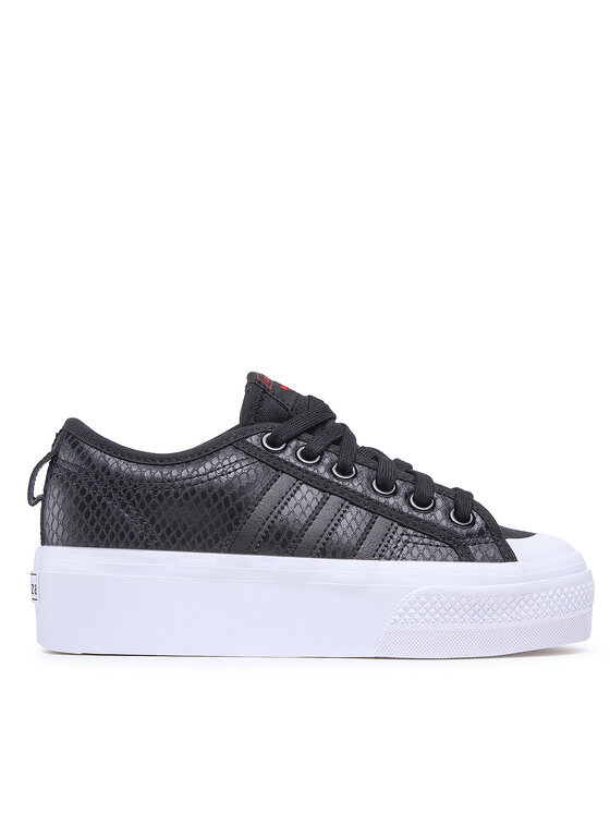 adidas adidas Sneakersy Nizza Platform Shoes HQ1963 Čierna